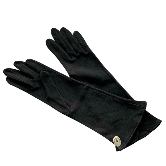 Vintage long black gloves NOS - Picture 1 of 7